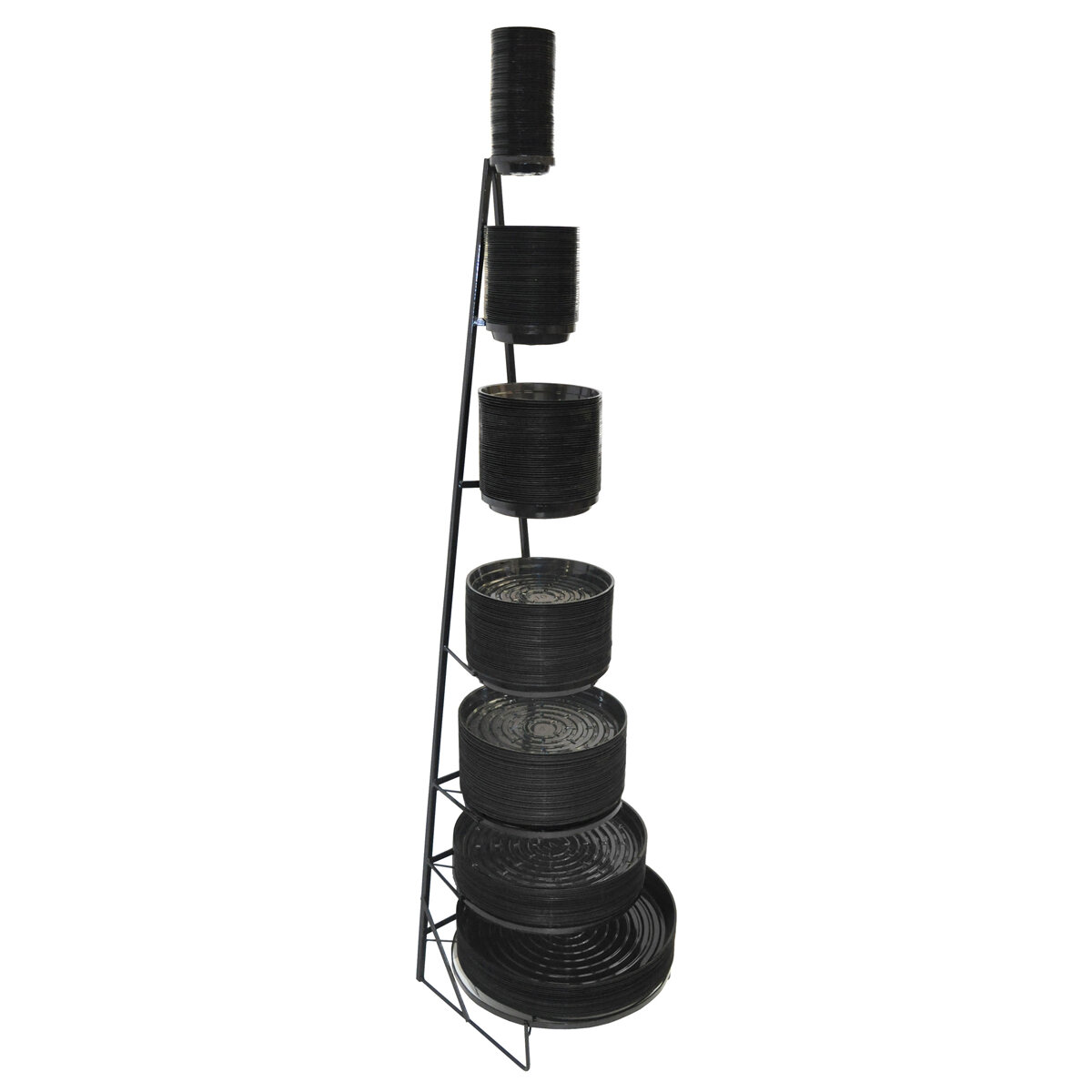 Black Saucer 4"-16" Display (300pc)