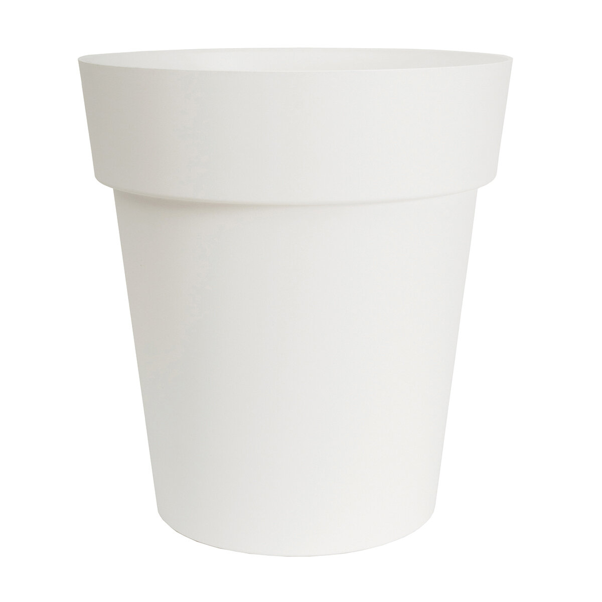 VIVA 7" Round Self-Watering Planter  White