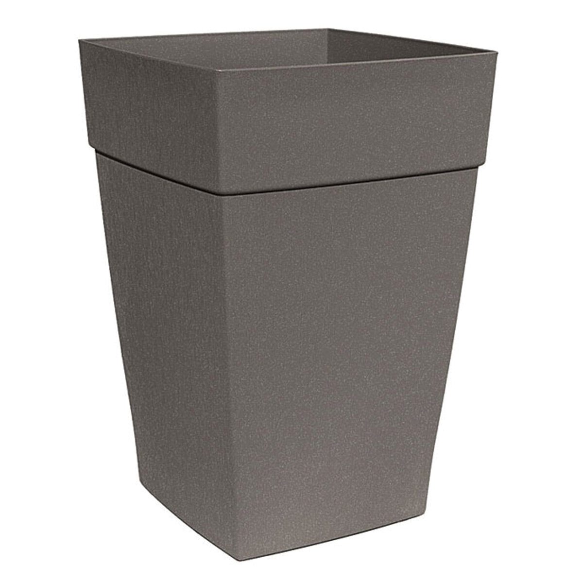HARMONY 16" Self-Watering Tall Planter Slate