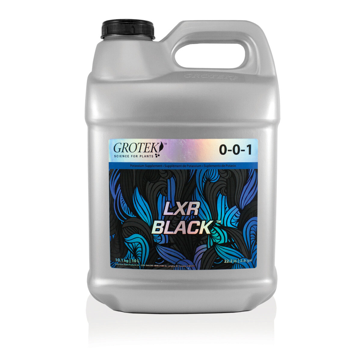 Grotek LXR Black 10 L