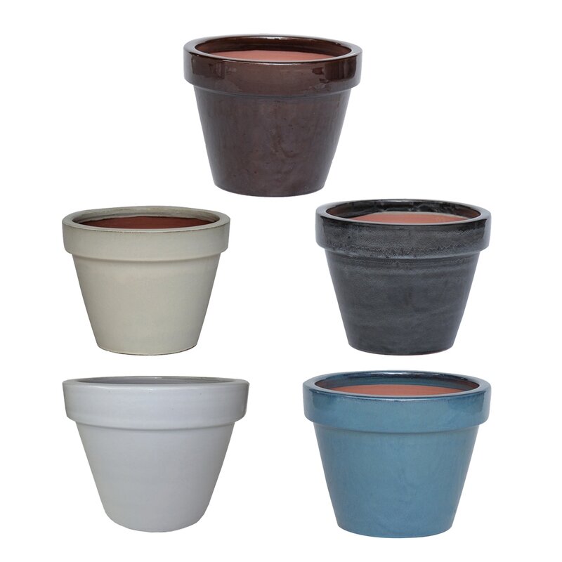 Stackable Glazed Planters 35x27cm DS (30 pcs) Stackable Glazed Planters 35x27cm DS (30 pcs)