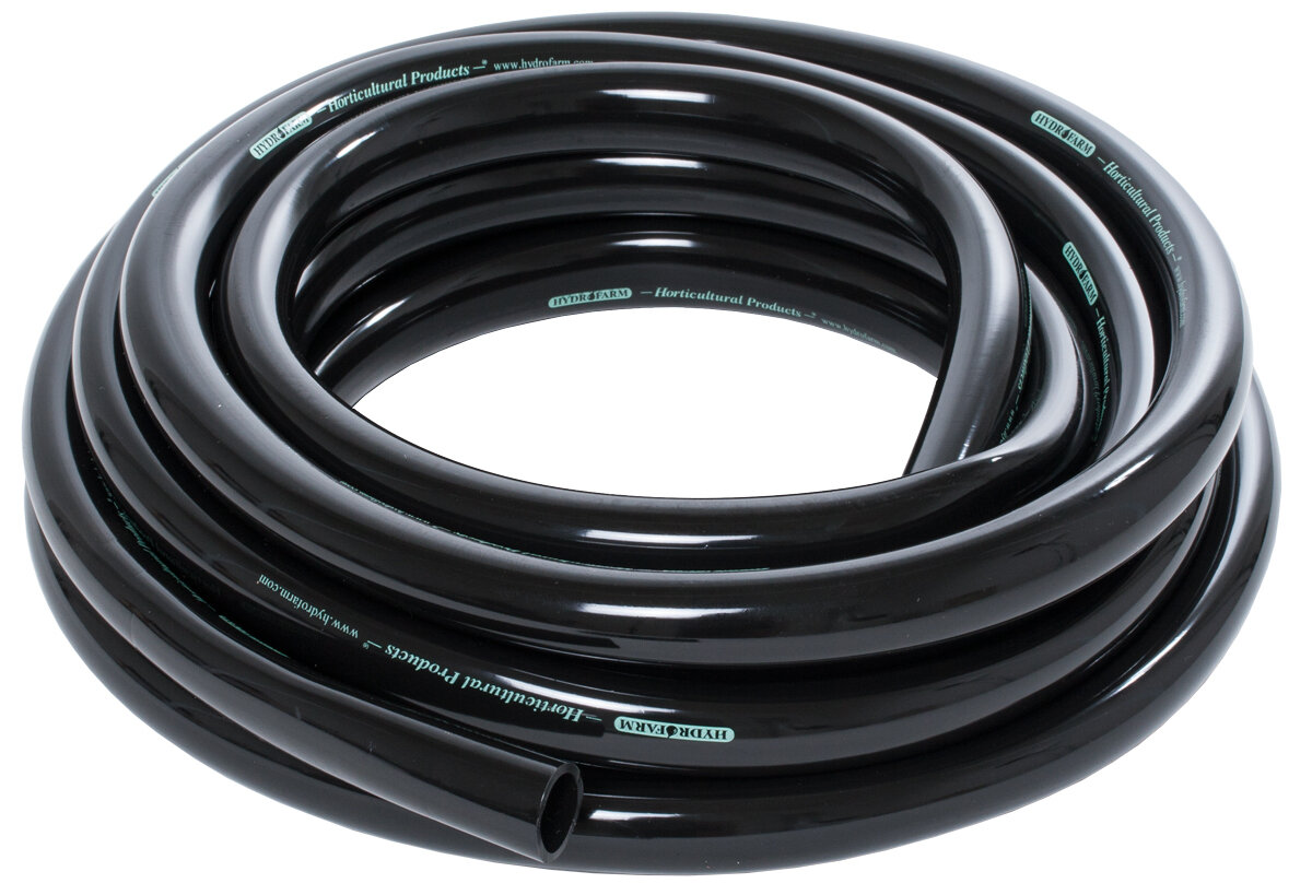 Active Aqua - 3/4" ID Black Tubing 25'