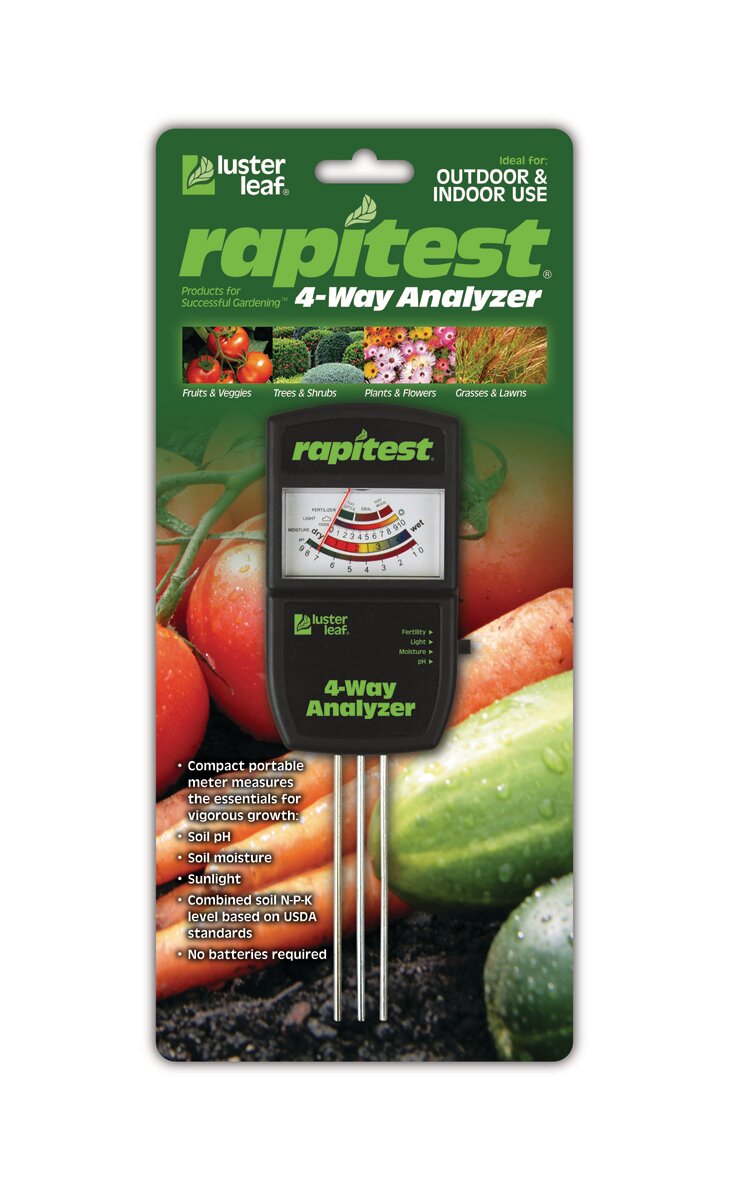 Rapitest Premium Electronic 4-Way Analyzer Meter