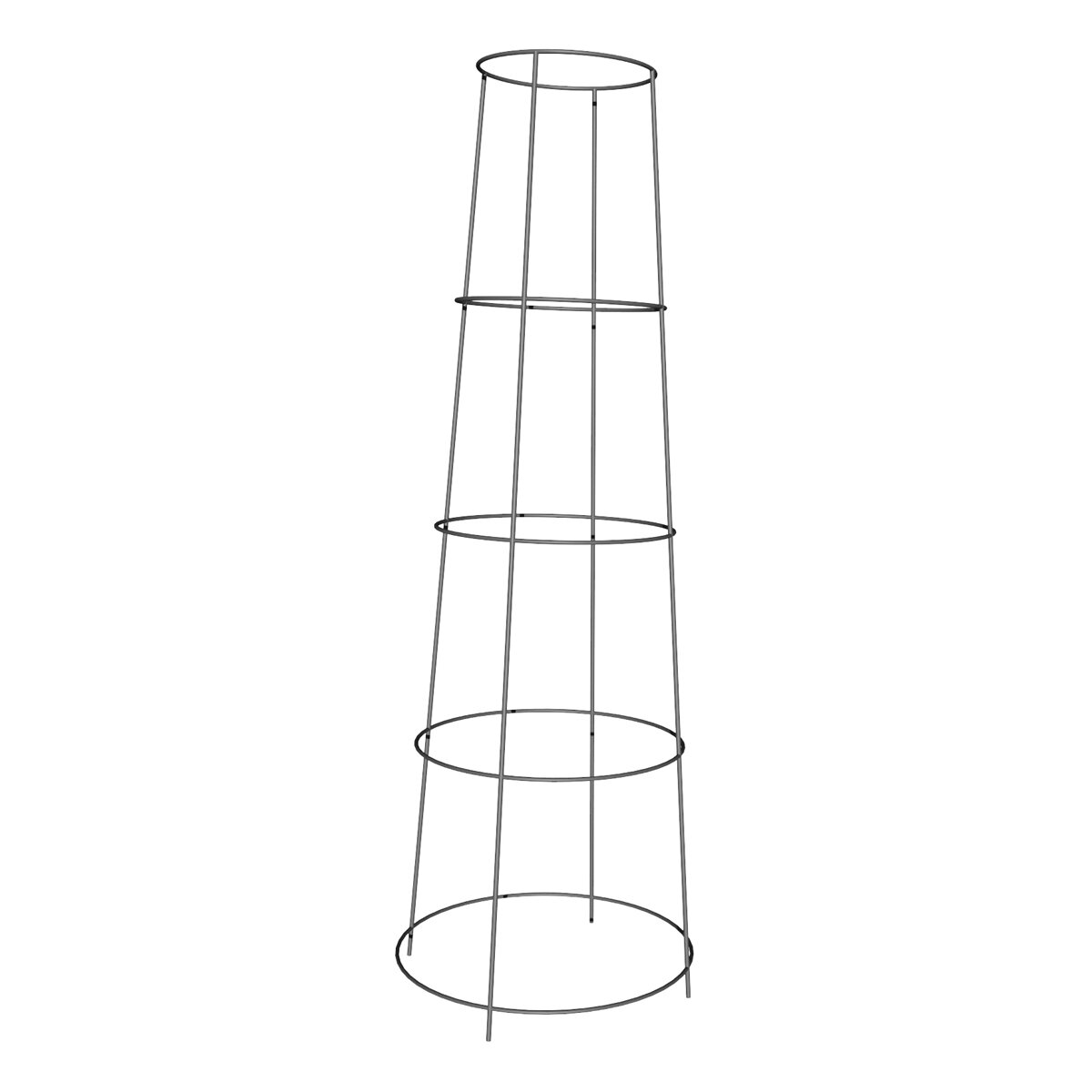 Inverted Tomato Cage 5 Ring - 4 Legs 54"