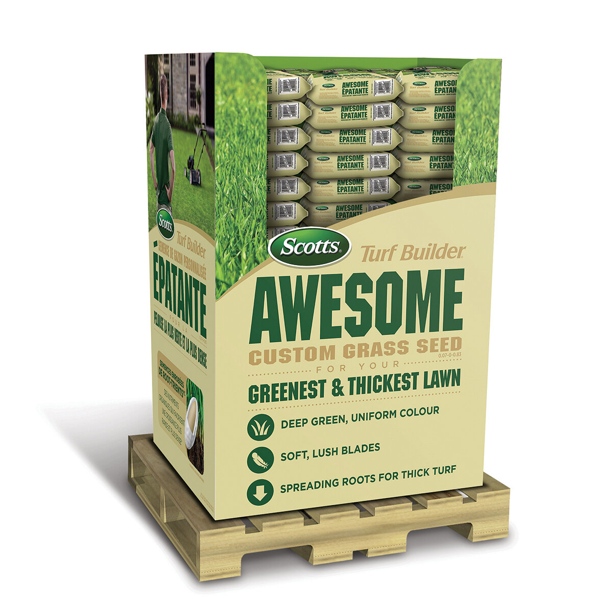 Turf Builder Awesome Seed Blend 1.4Kg DS (72pcs)