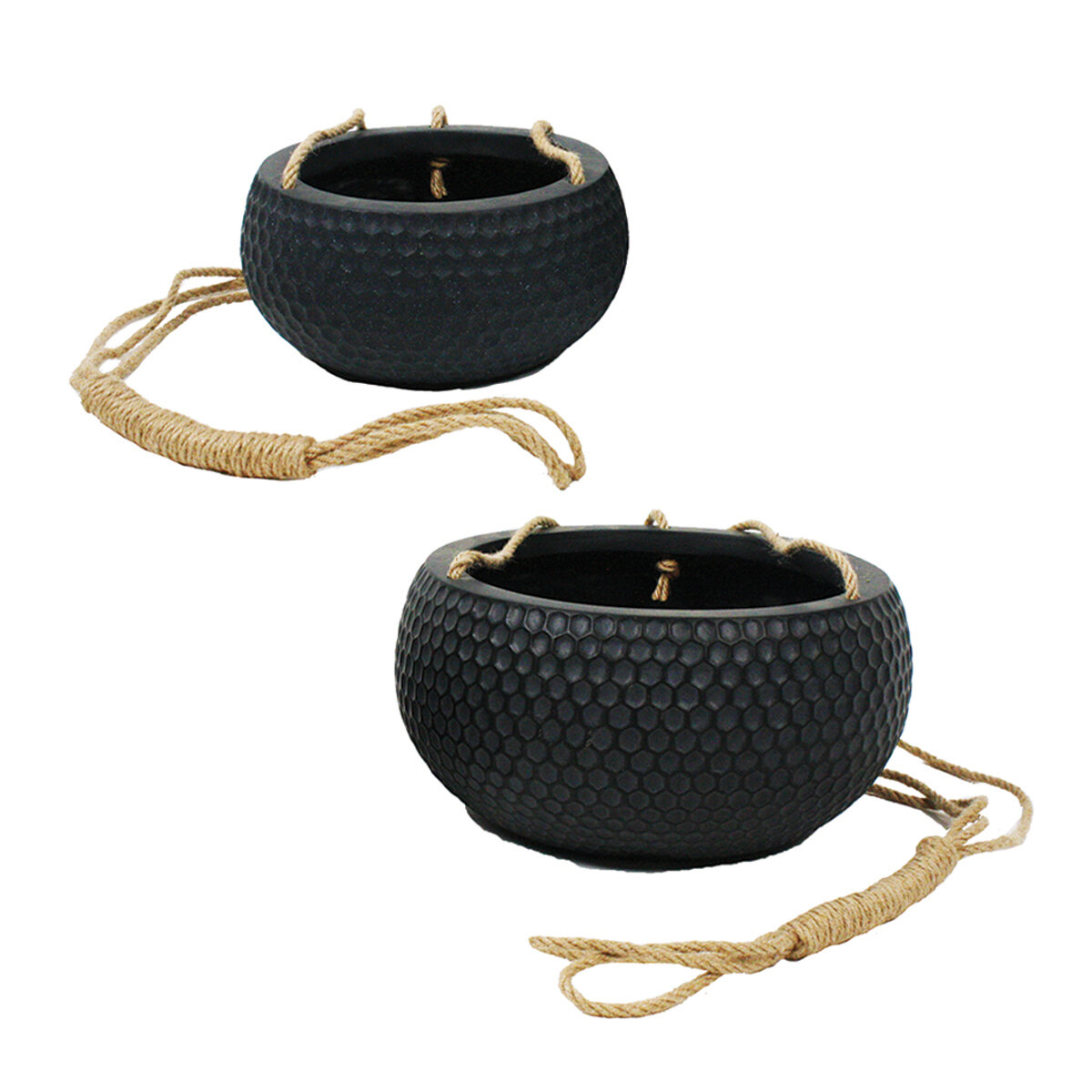 Hanging Honeycomb Bowls Set of 2