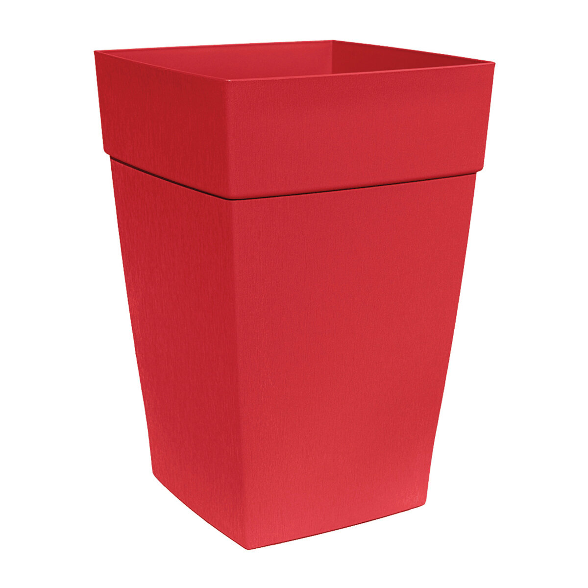 HARMONY 16" Self-Watering Tall Planter Red