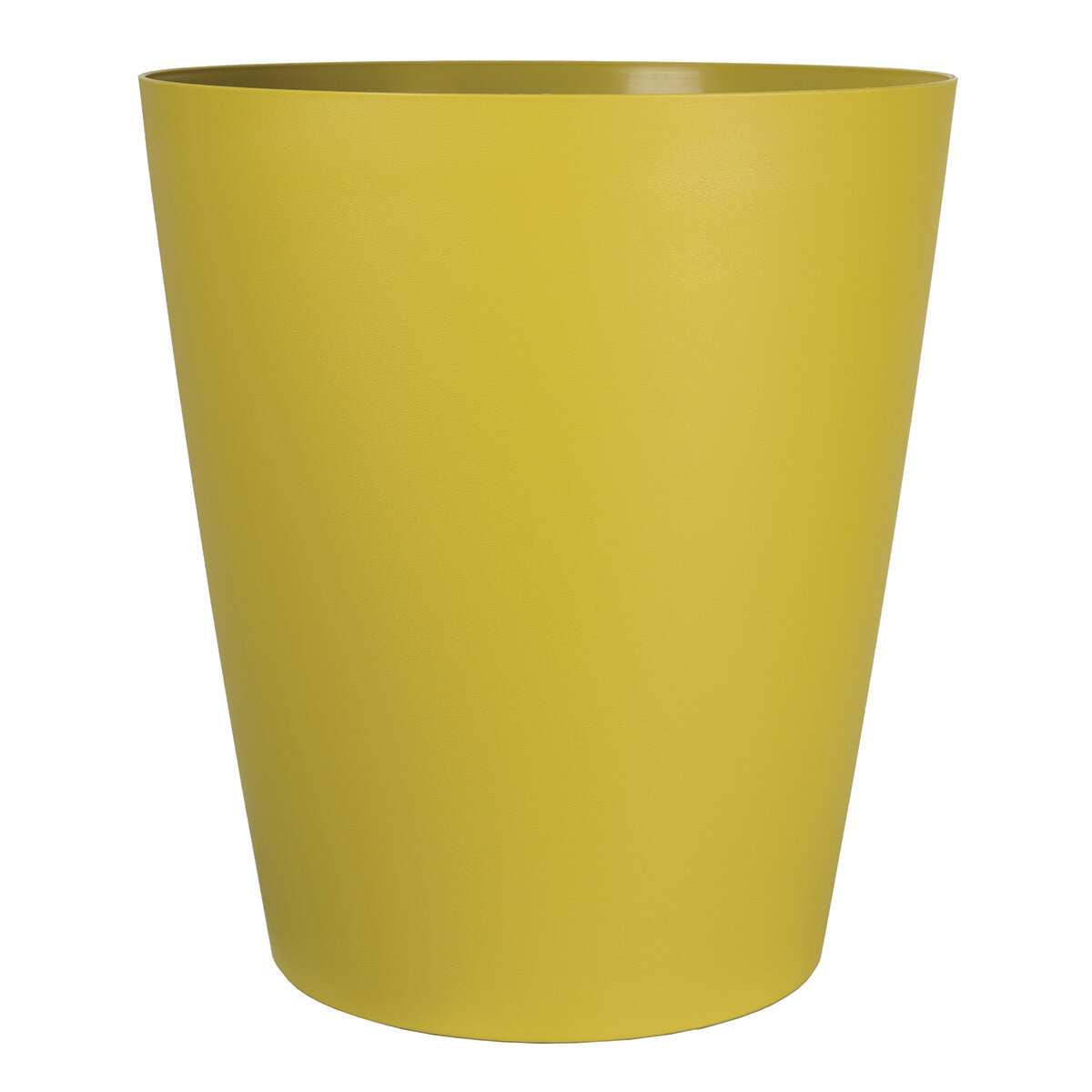 BISTRO 12" Round Self-Watering Planter  Mustard
