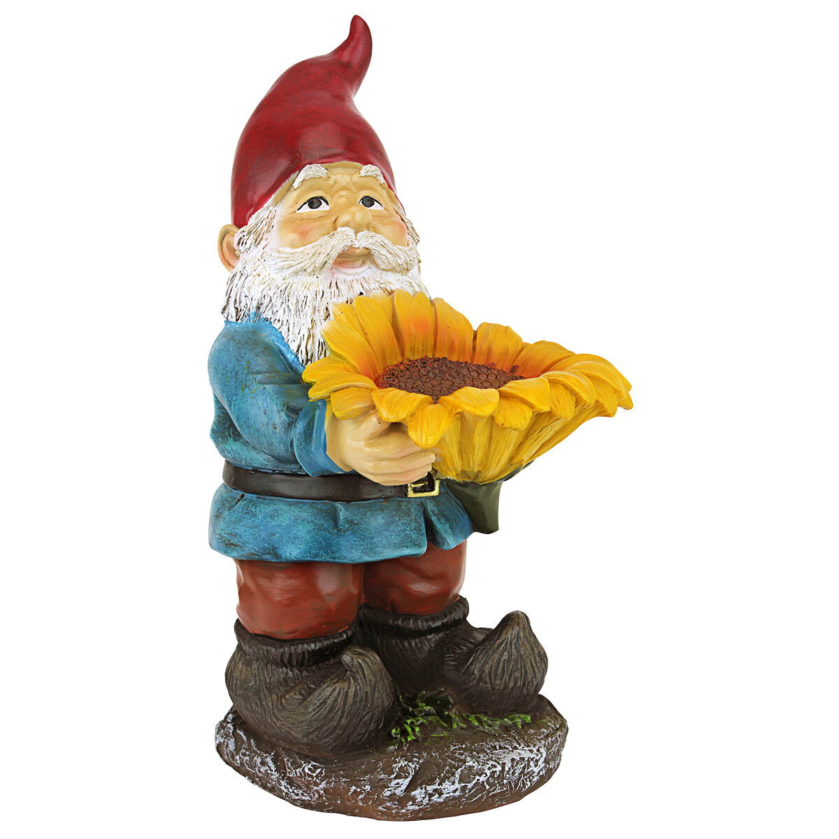 Dt Sunflower Sammy Gnome Statue