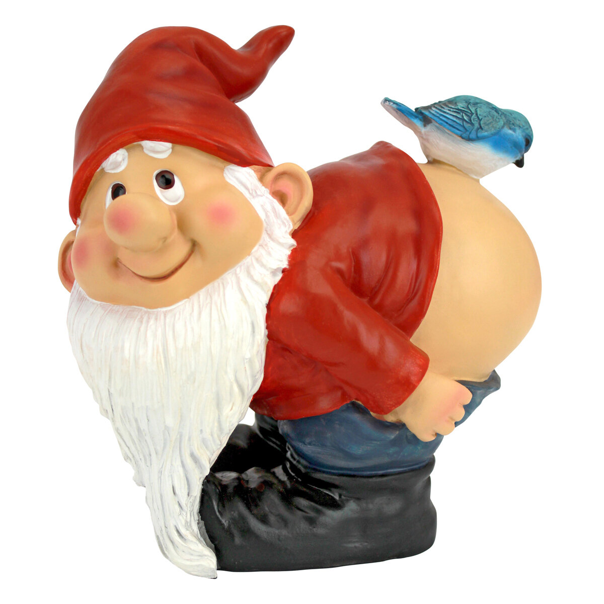 Dt Moonie Bare Buttocks Gnome Statue