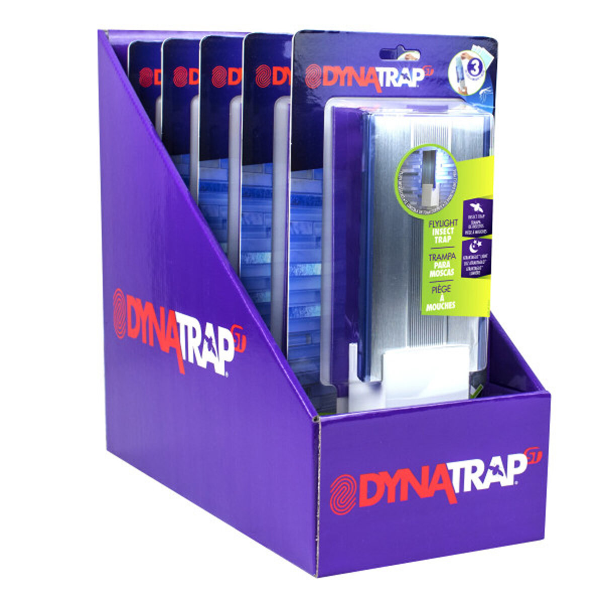 DynaTrap Flylight Skinny Insect Trap White