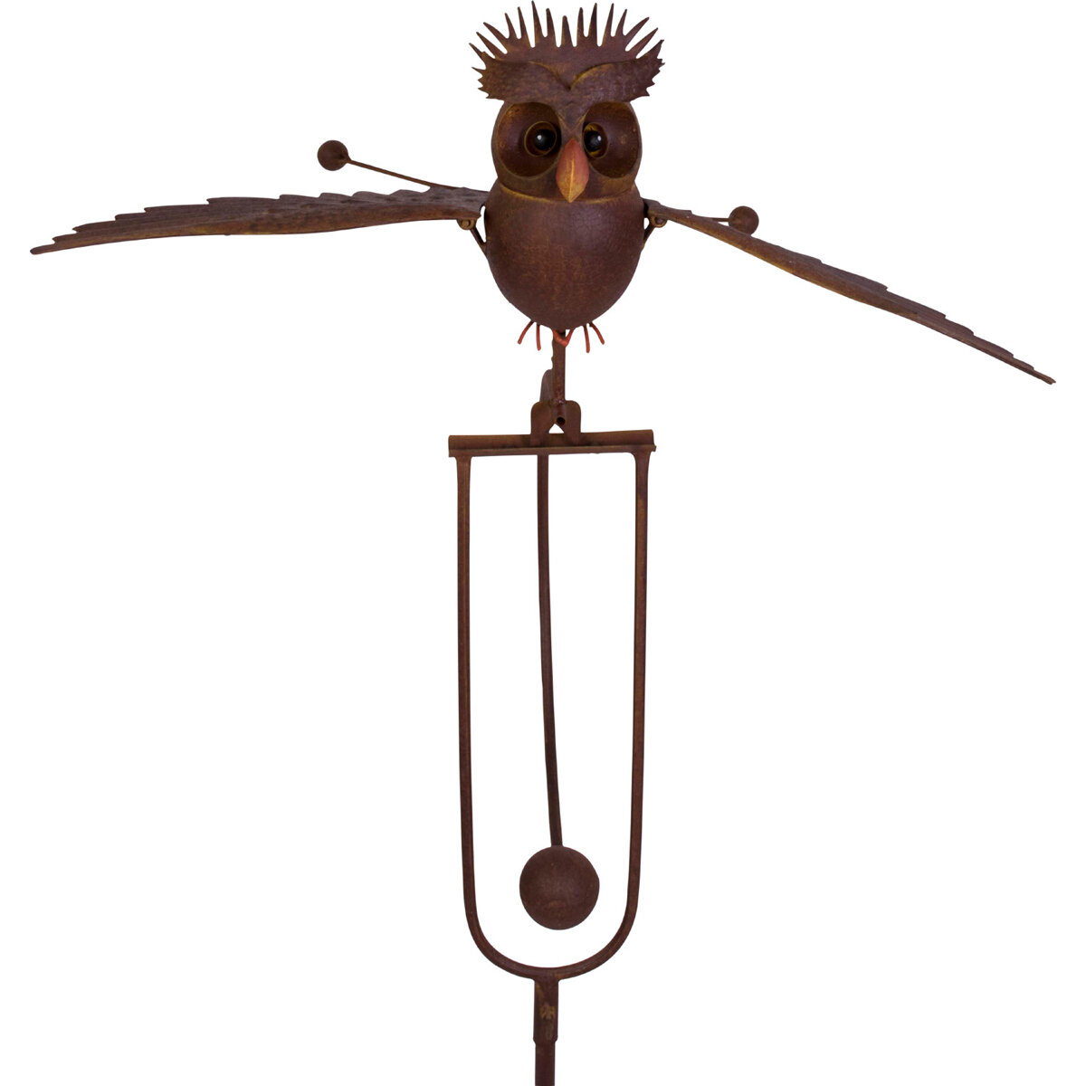 Rocking Owl With Pompador