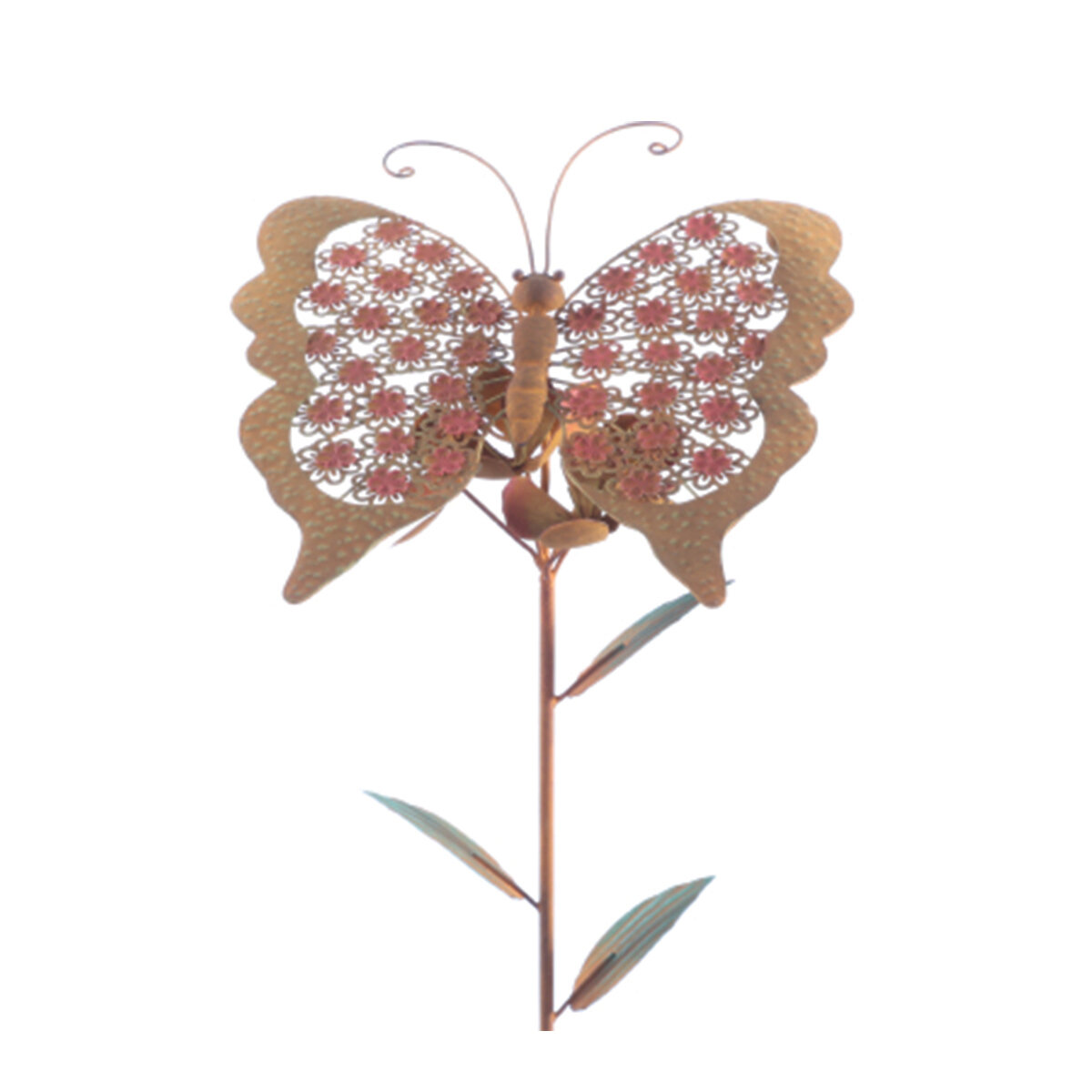 53"H Kinetic Butteryfly Stake