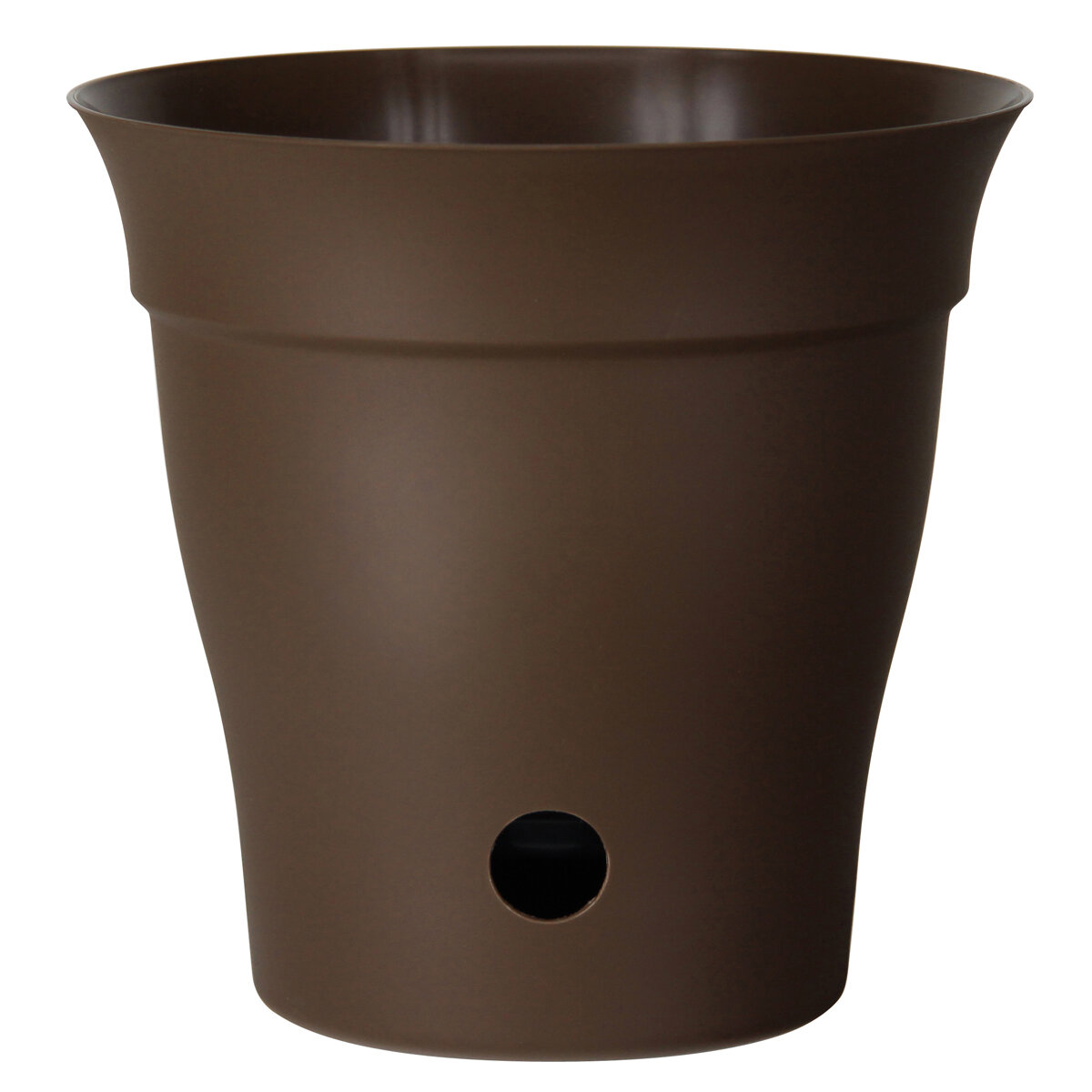 CONTEMPRA 10" Self-Watering Planter  Chocolate