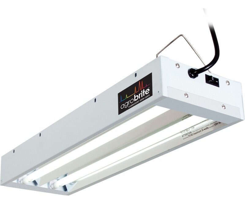Agrobrite T5 48W 2ft 2-Tube Fixture w/Bulbs Agrobrite T5 48W 2ft 2-Tube Fixture w/Bulbs