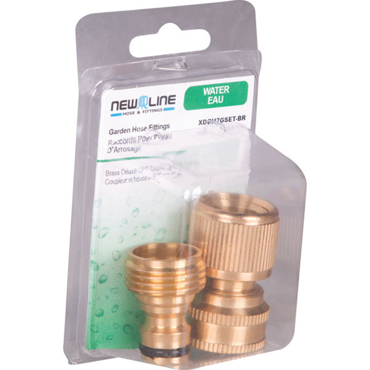 Express Pack Brass Deluxe Coupler & Plug Combo