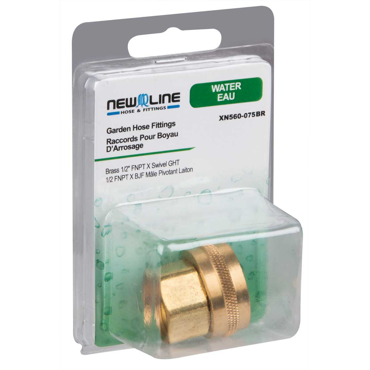 Express Pack Brass 3/4 FnptxSwivel Ght
