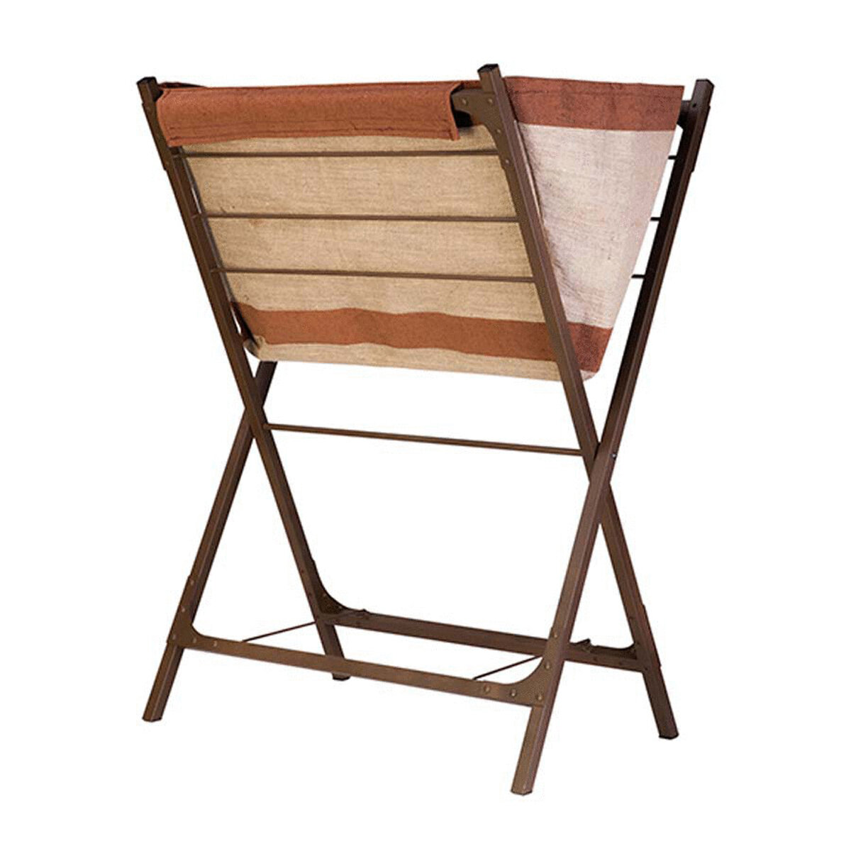 Grow Bag Vintage Raised Planter W/ Tube Frame Rust