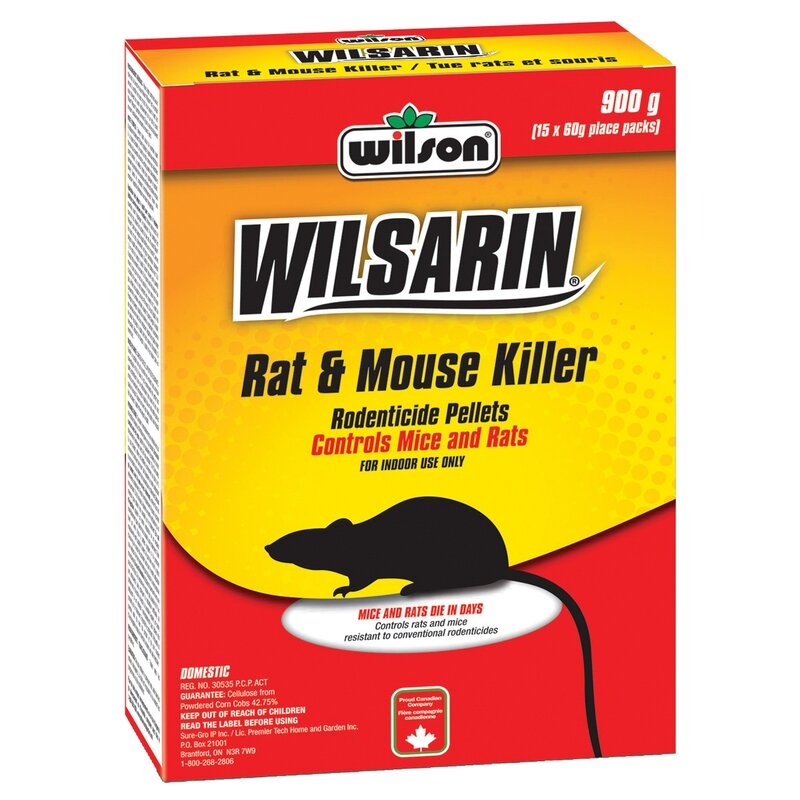 Wilson Wilsarin Rat & Mouse Pellet 900 g Wilson Wilsarin Rat & Mouse Pellet 900 g