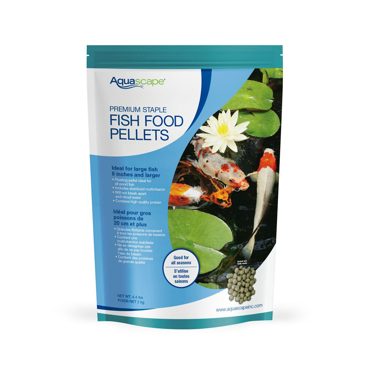 Fish Food Pellets 2Kg Premium Staple