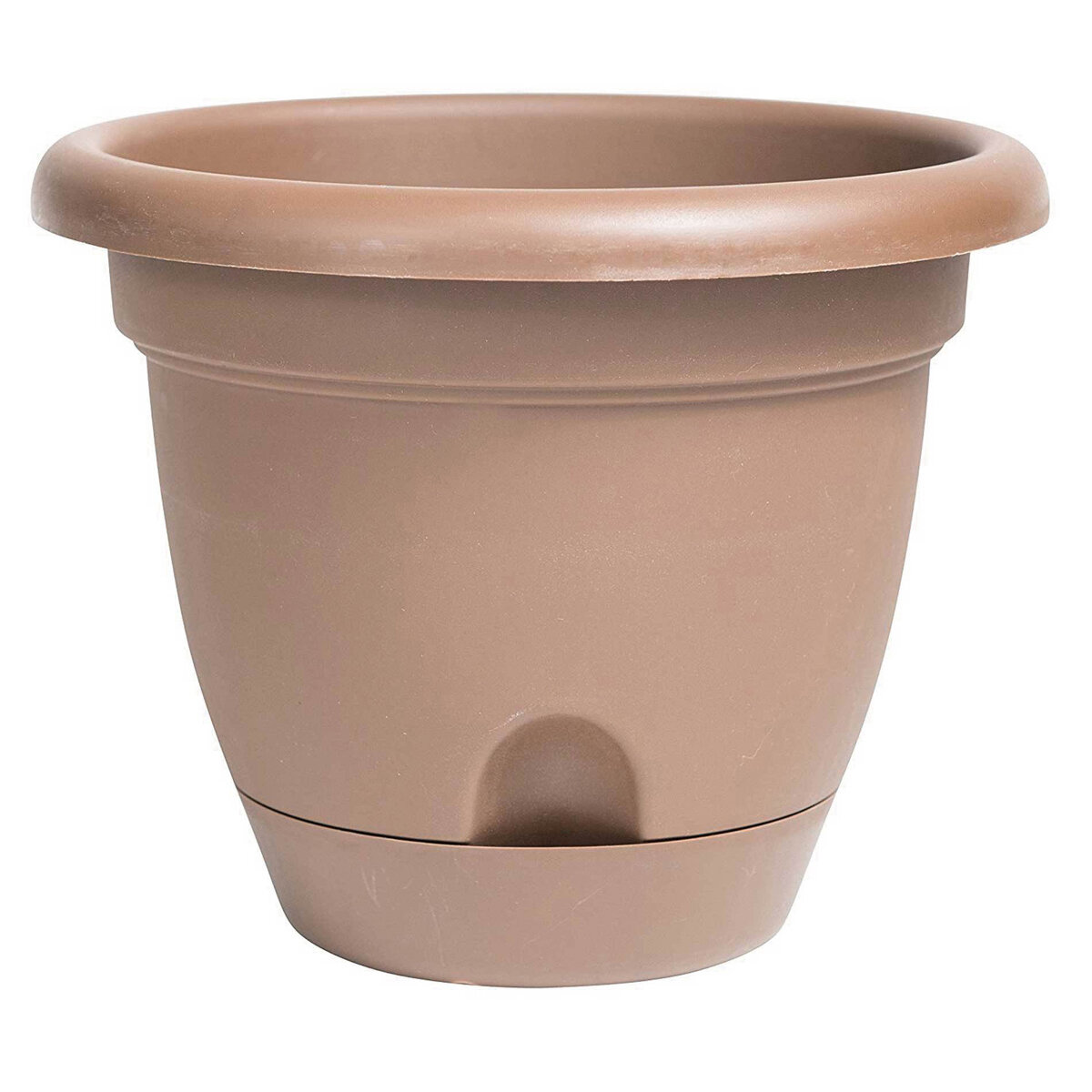 6" Lucca Planter Chocolate