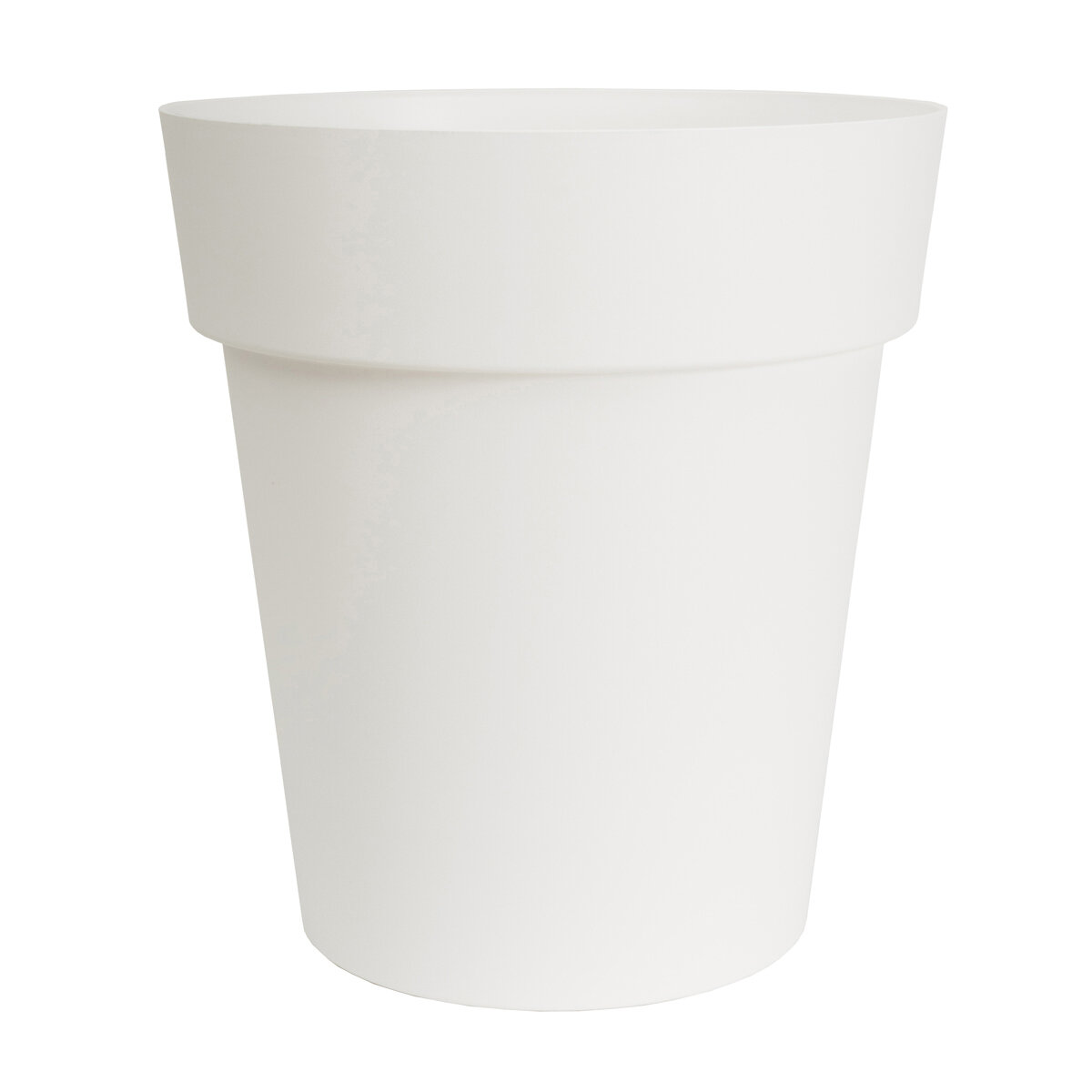 VIVA 11" Round Self-Watering Planter  White