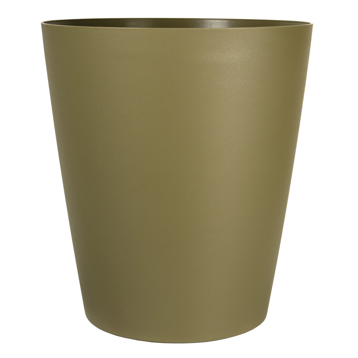 BISTRO 12" Round Self-Watering Planter  Khaki