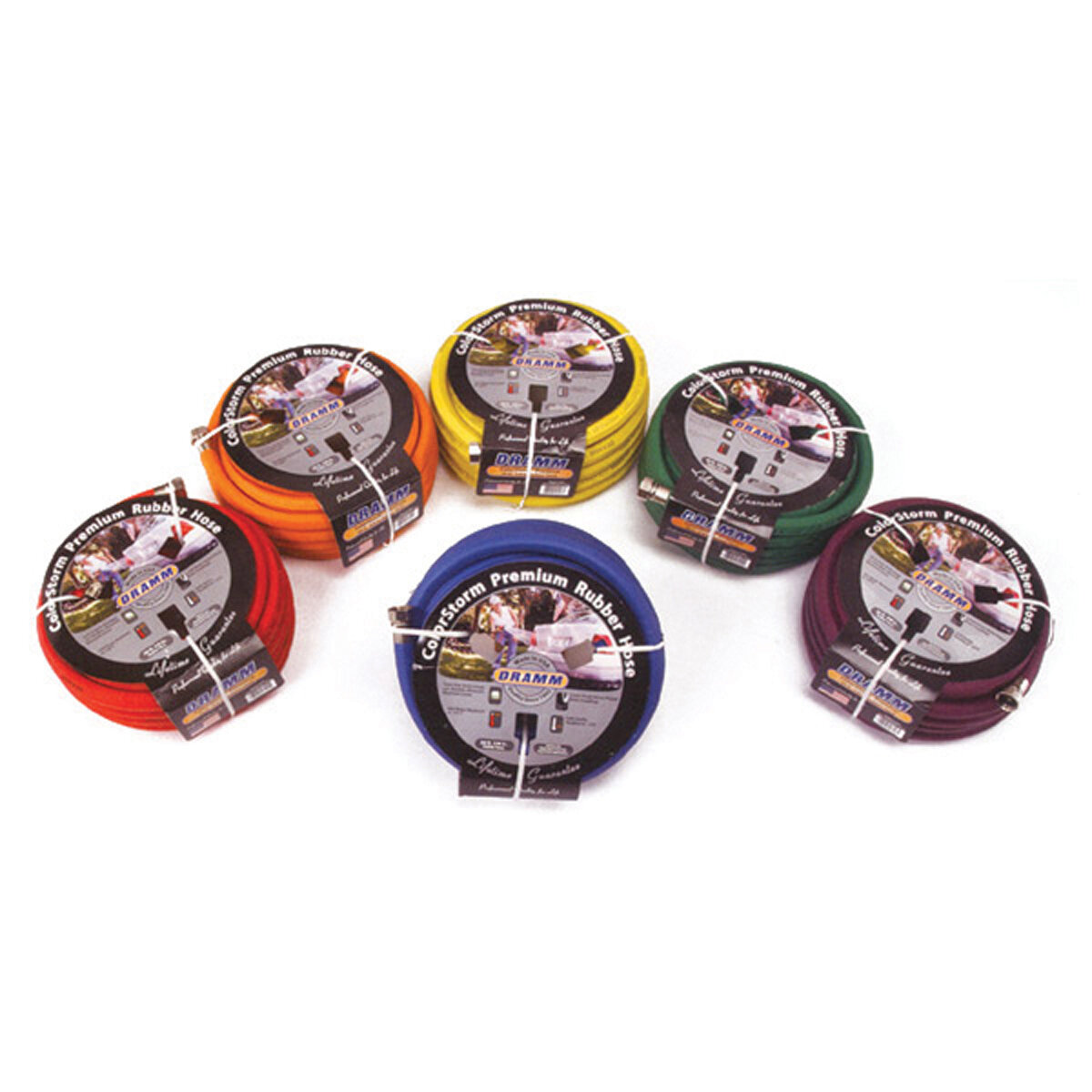 Colorstorm™ Prem Rubber Hose -Asst. 5/8" x 50'