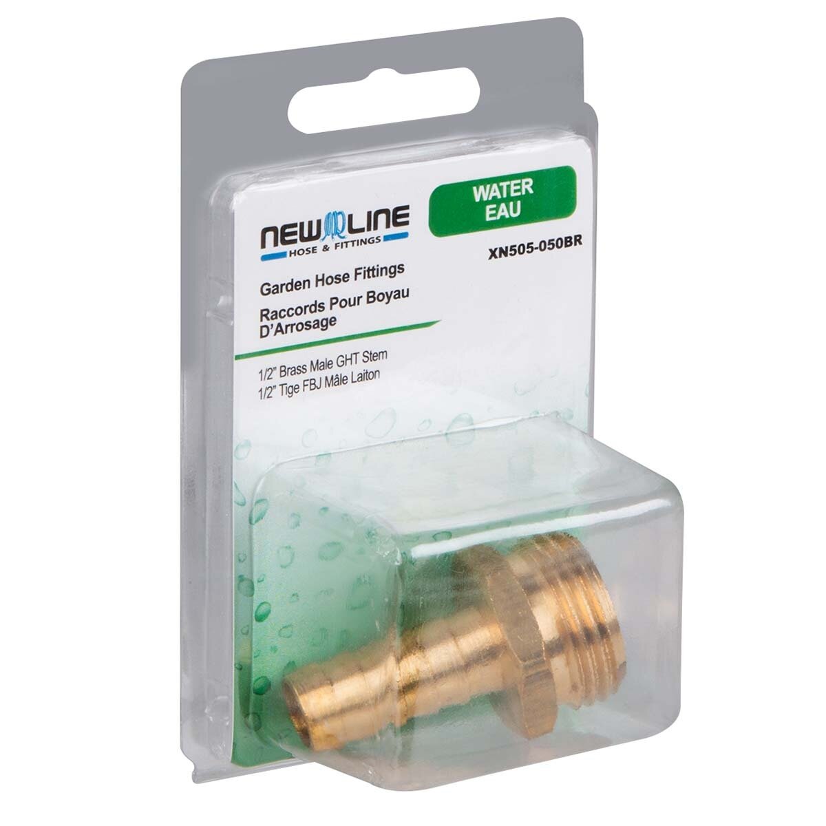 Express Pack Brass 5/8 Male Ght Stem