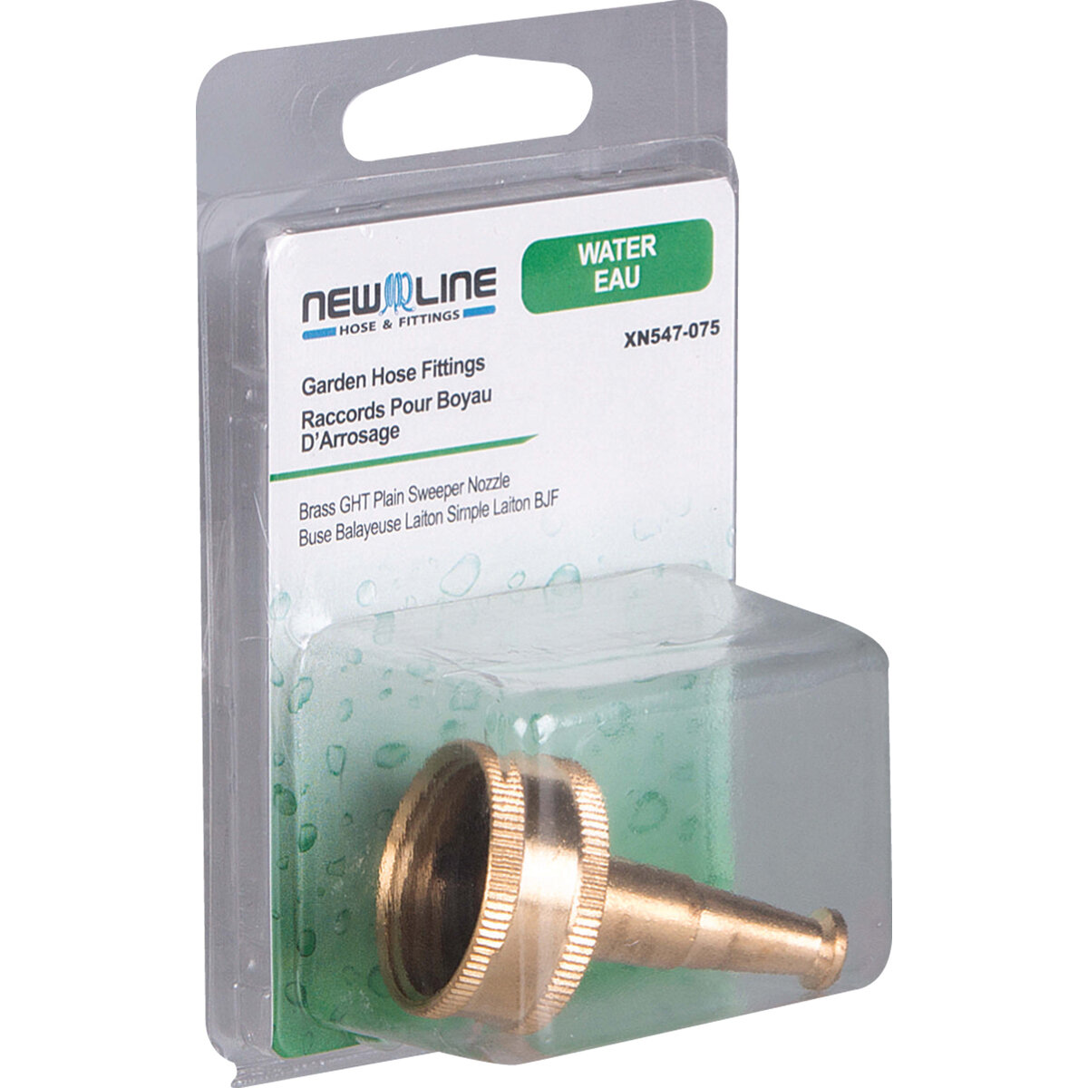 Brass Ght Plain Sweeper Nozzle