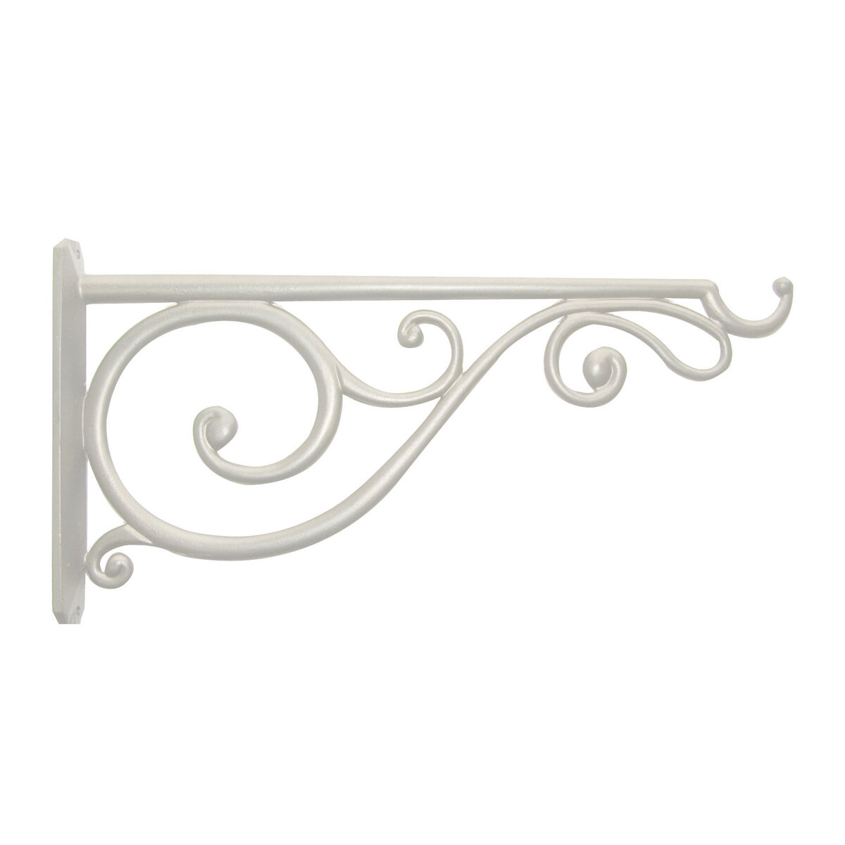14" Bracket Victorian Scroll White