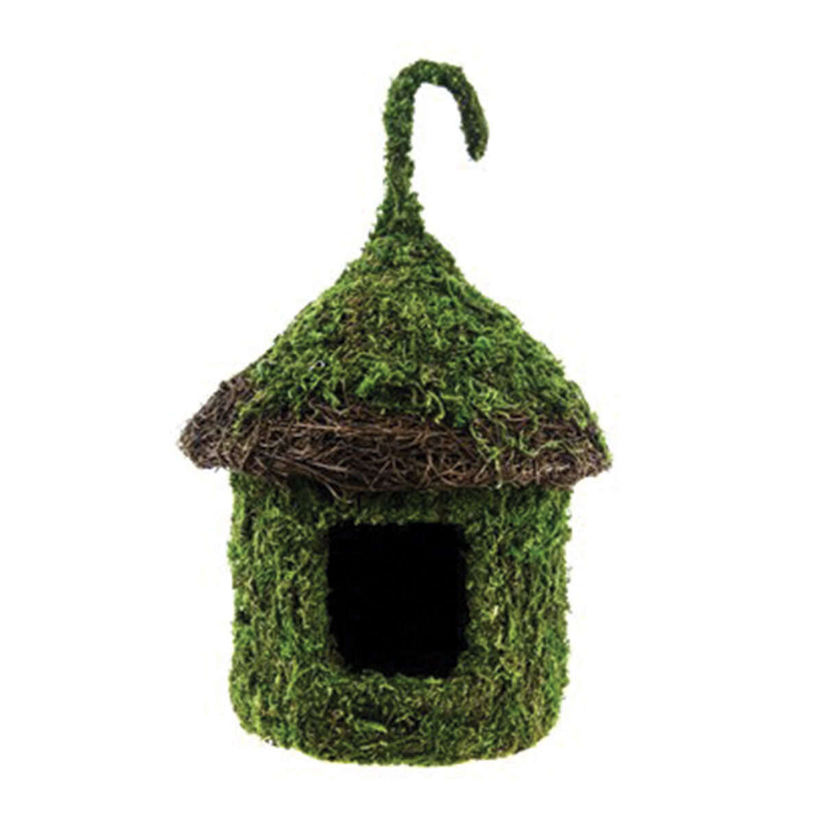Bungalow Deco Birdhouse Fresh Green 6 x 7in