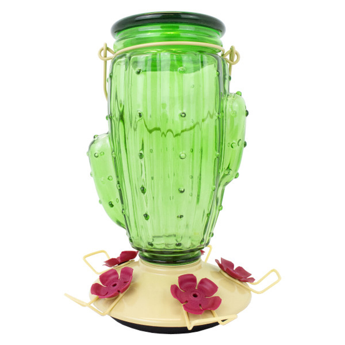Cactus Glass Top Fill Feeder