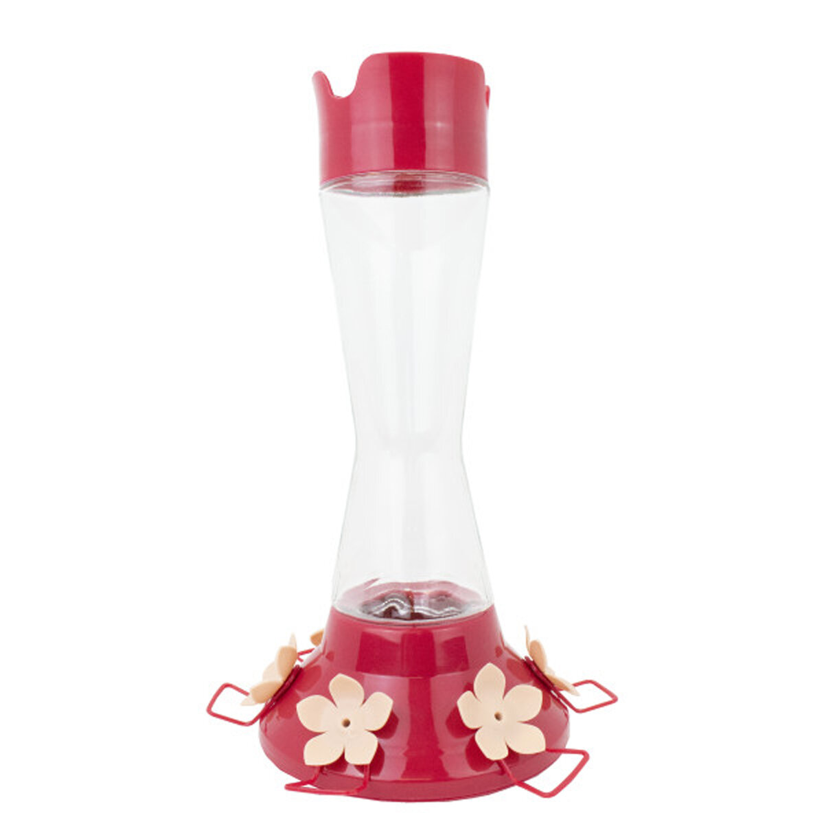 Pinch Waist Glass Top Fill Feeder 20 oz
