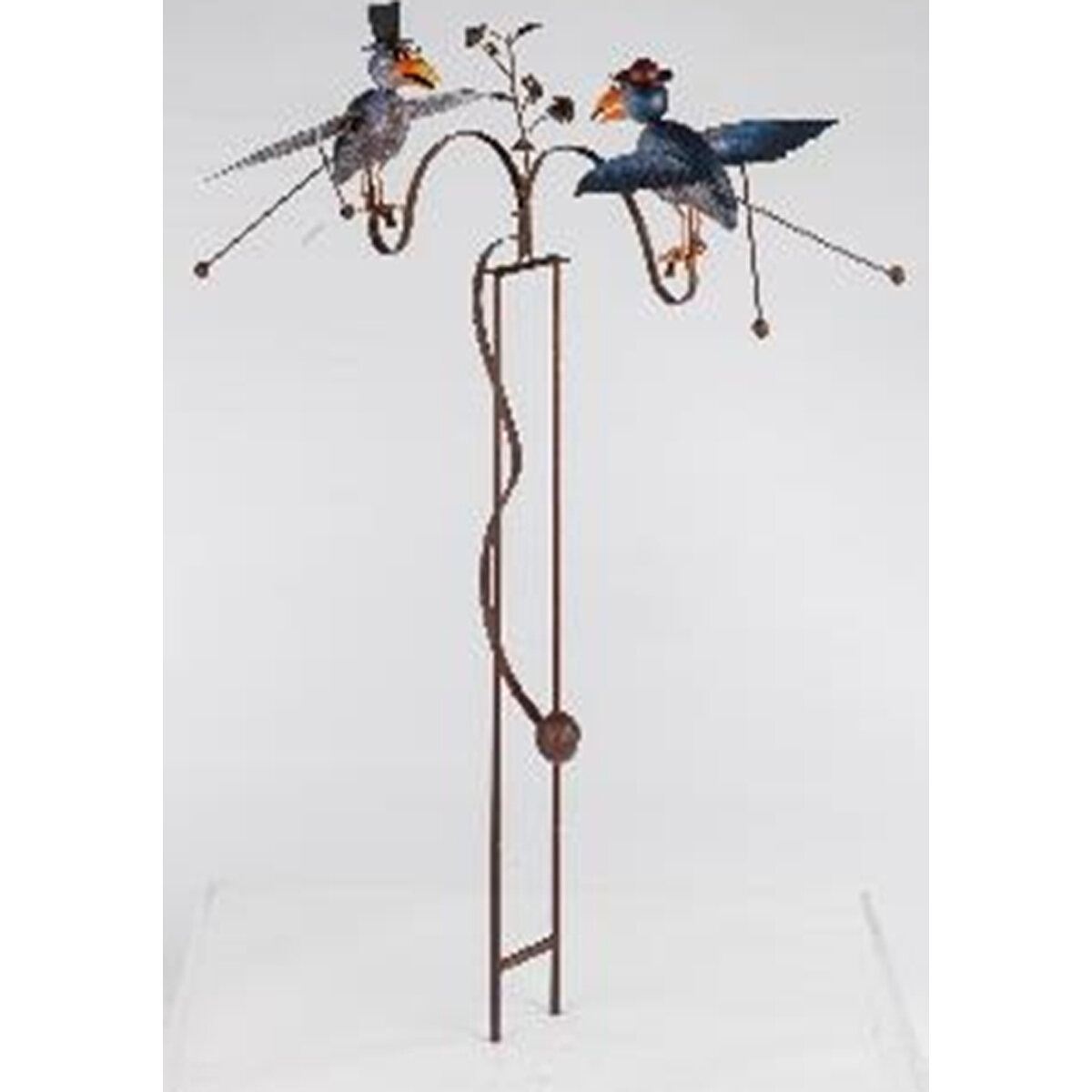 Dual Rocking Bird Stake