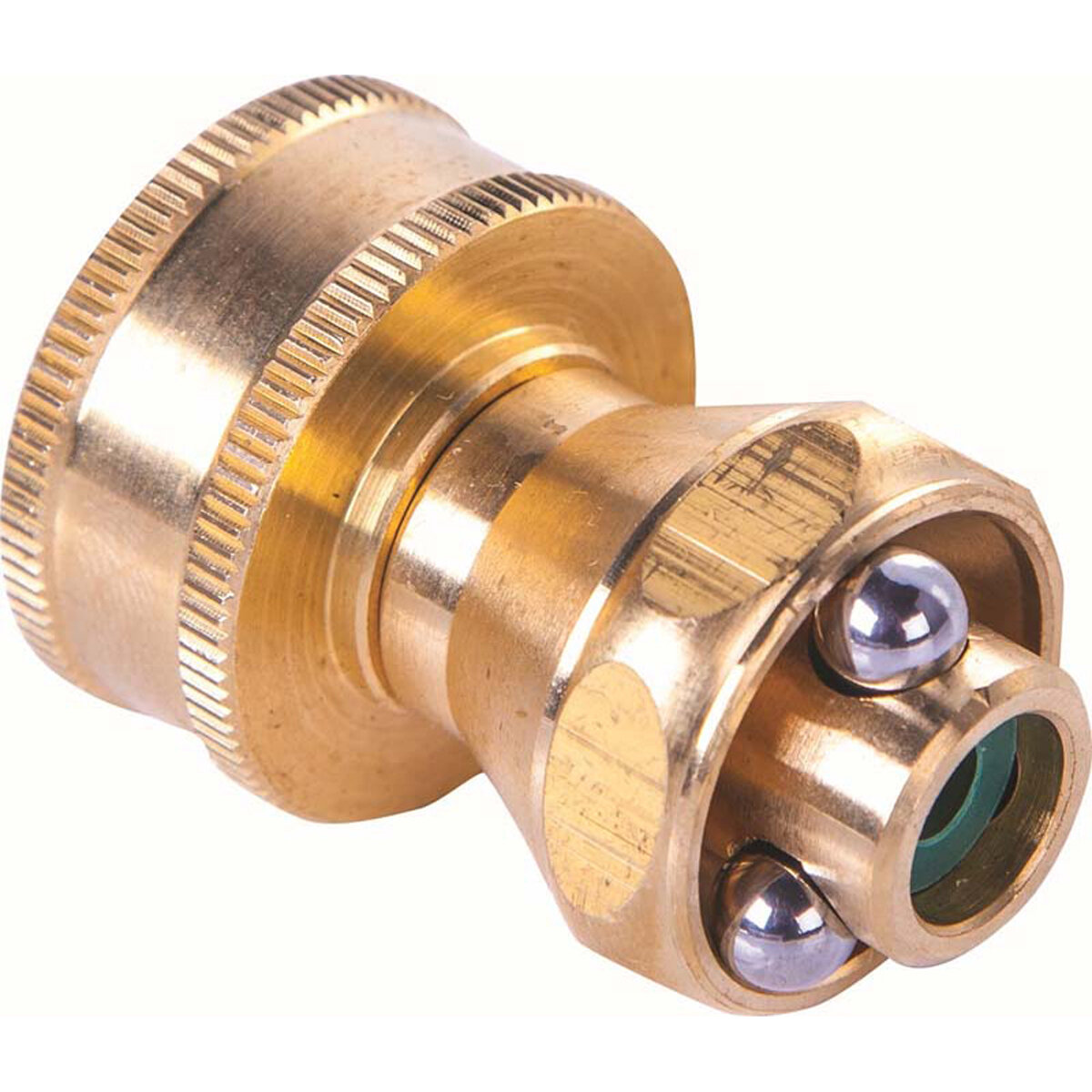Brass Ght Sweeper Nozzle With Shut-Off