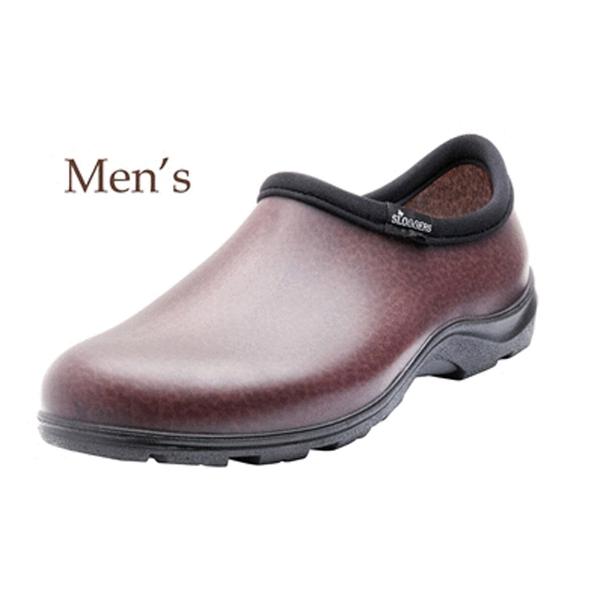 Mens Waterproof Comfort Shoe Brown     Size 12