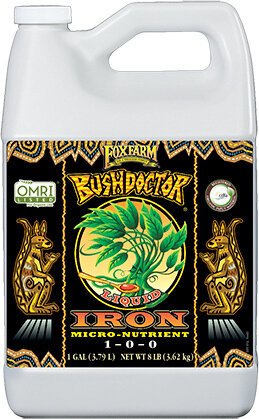 BushDoctor Liquid Iron OMRI listed 1 gal
