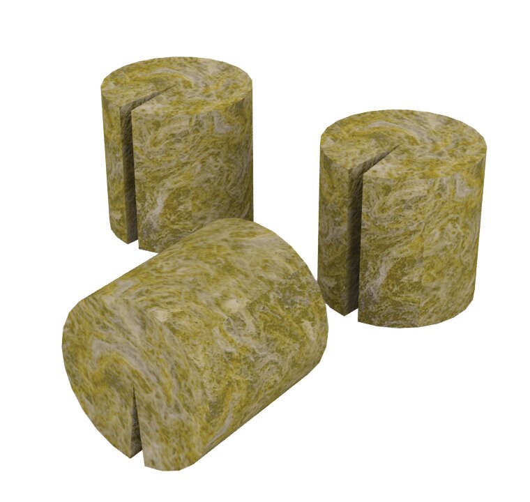Grodan Macroplugs (1.5 Roundx1.57)Bags-Ctn (1750)