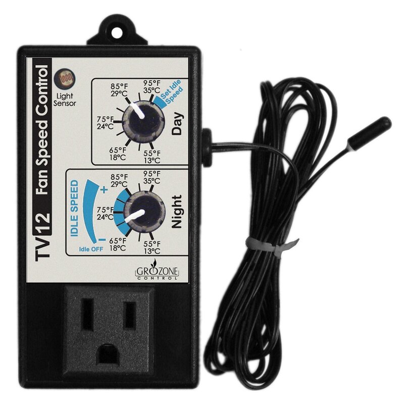GZ Day/Night Fan Speed Control w/Idle GZ Day/Night Fan Speed Control w/Idle