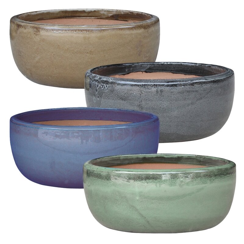 Glazed Short Bowls S/4 1/2 Pallet DS (27sets) Glazed Short Bowls S/4 1/2 Pallet DS (27sets)