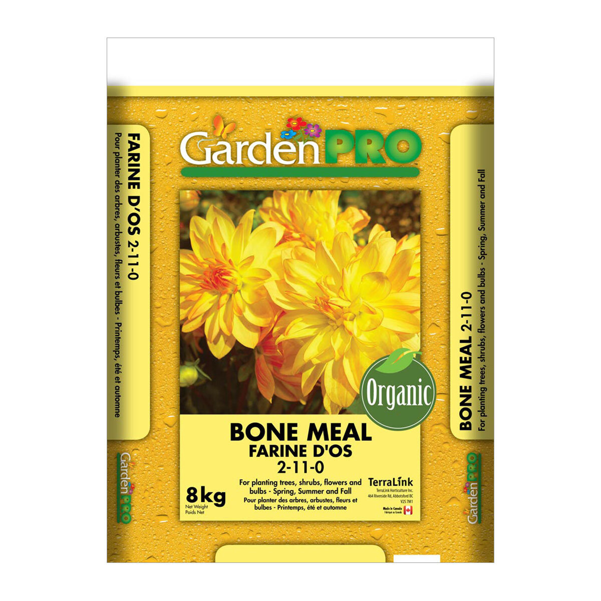 Gardenpro Bone Meal 2-11-0 8Kg (Granular-Bagged)