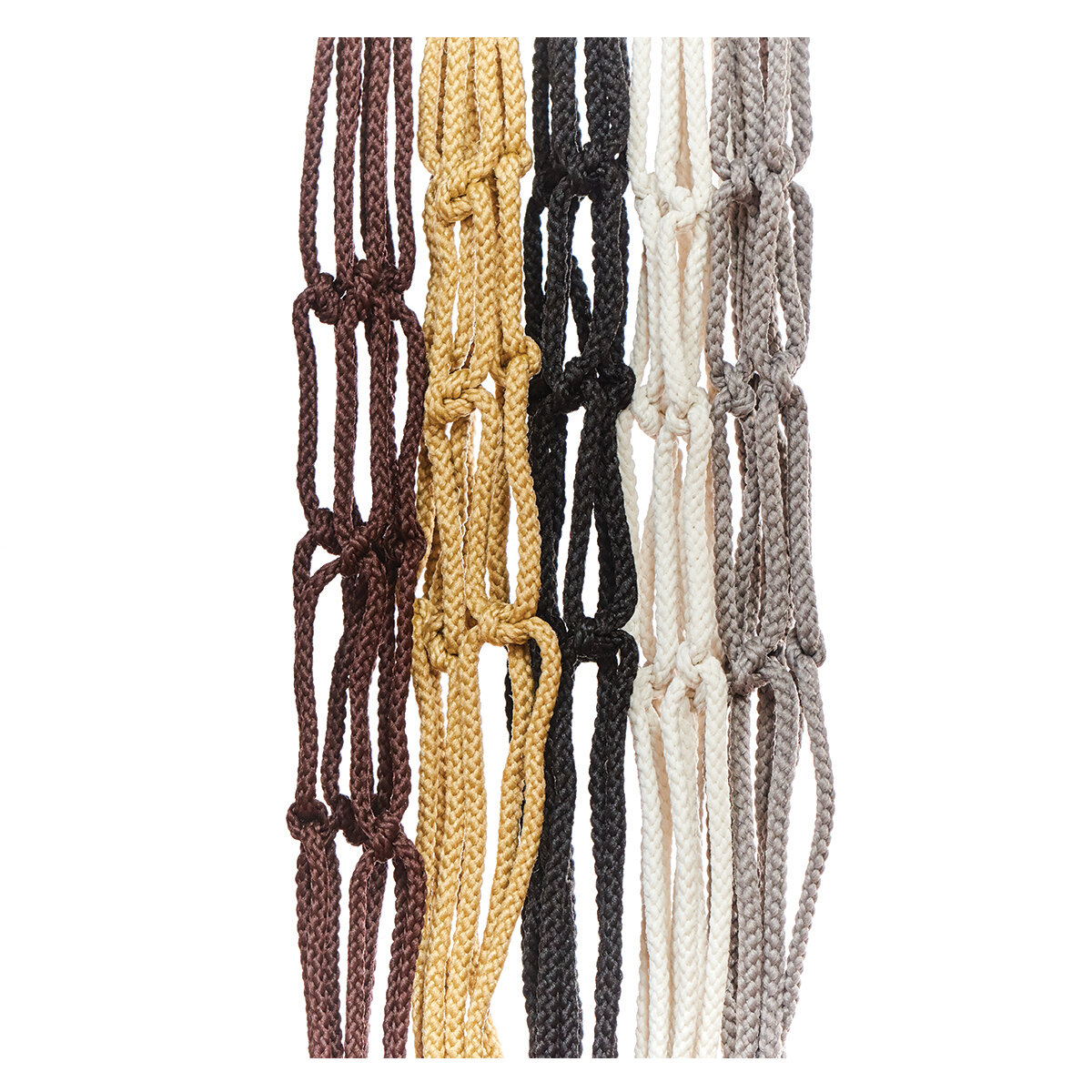 30" Assorted Macrame Plant Hangers - Neutral