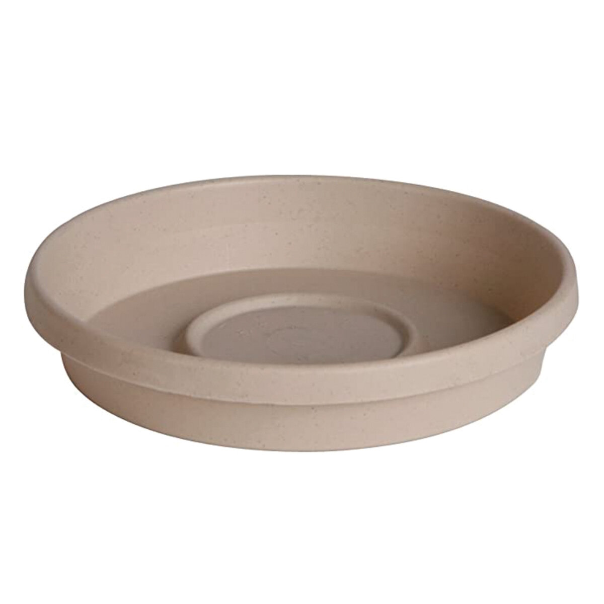 16  Terra Taupe Saucer, Replaces Dura Cotta