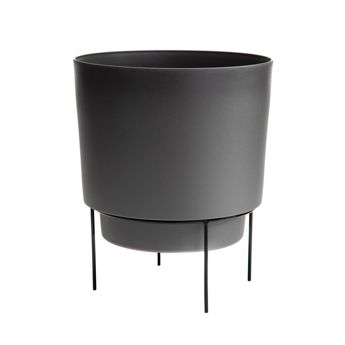 10" Hopson Metal Charcoal Planter