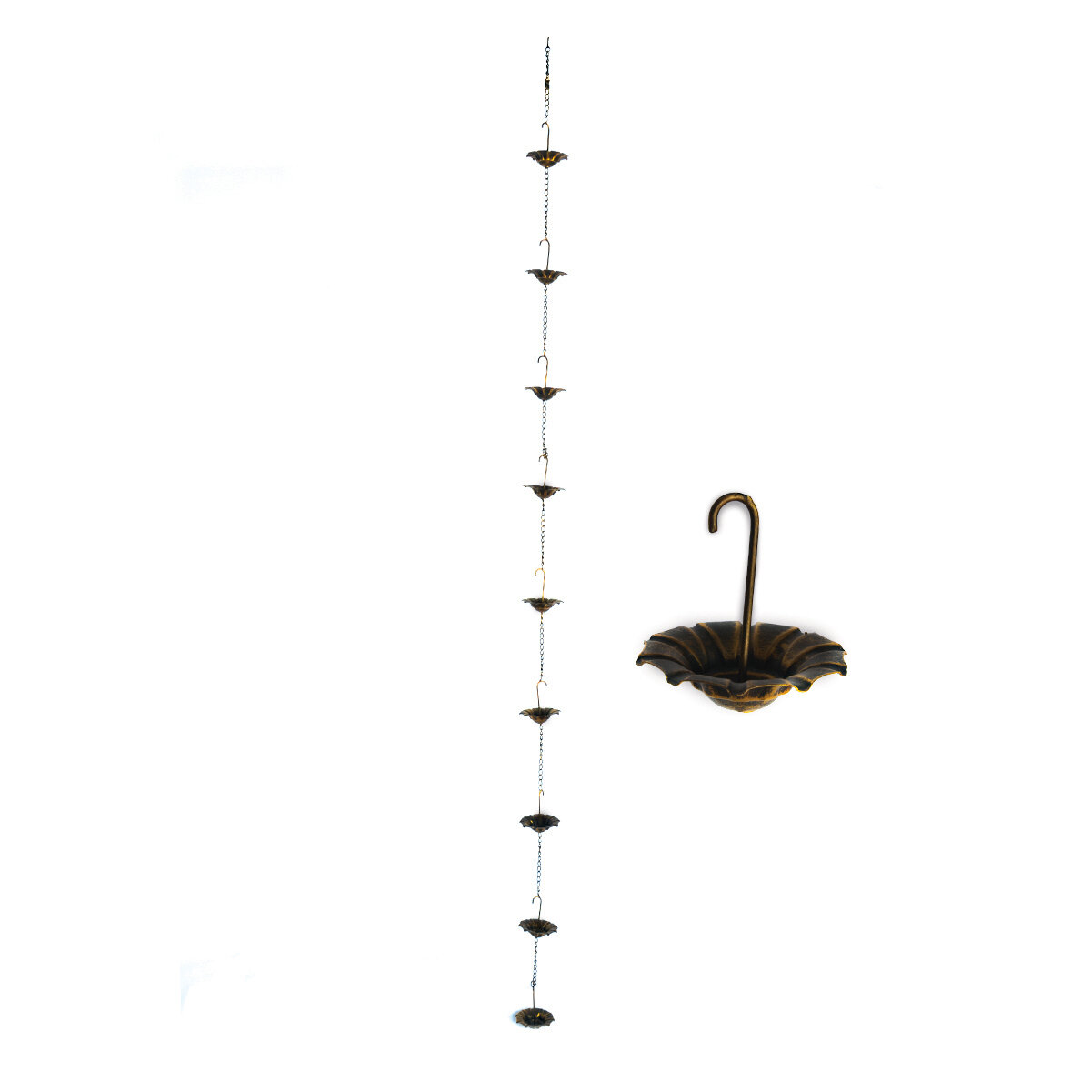 96.5" Umbrella Rain Chain