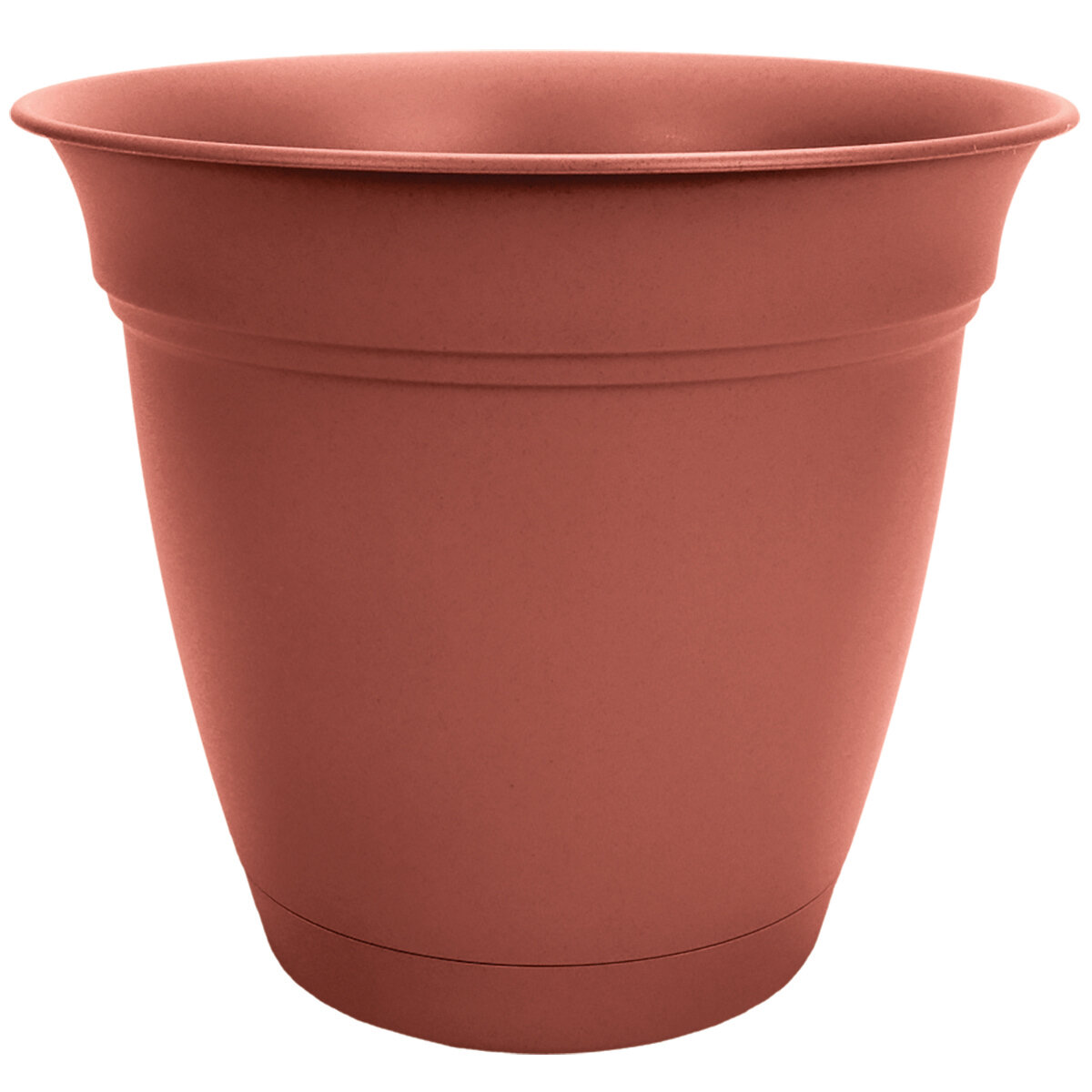 16" Eclipse Pot w/saucer Clay