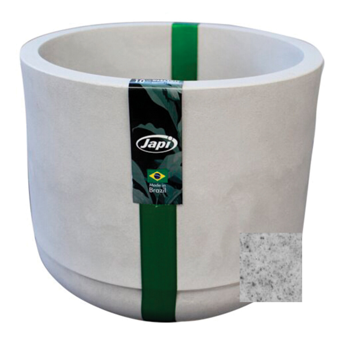 Match Cilinder Plntr Low 57x42cm Granite