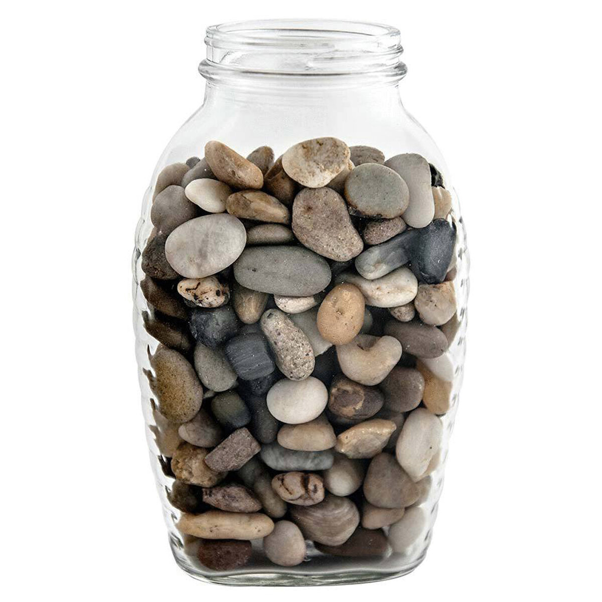 Decorative Stones Mixed 0.5-1in 25oz Jar