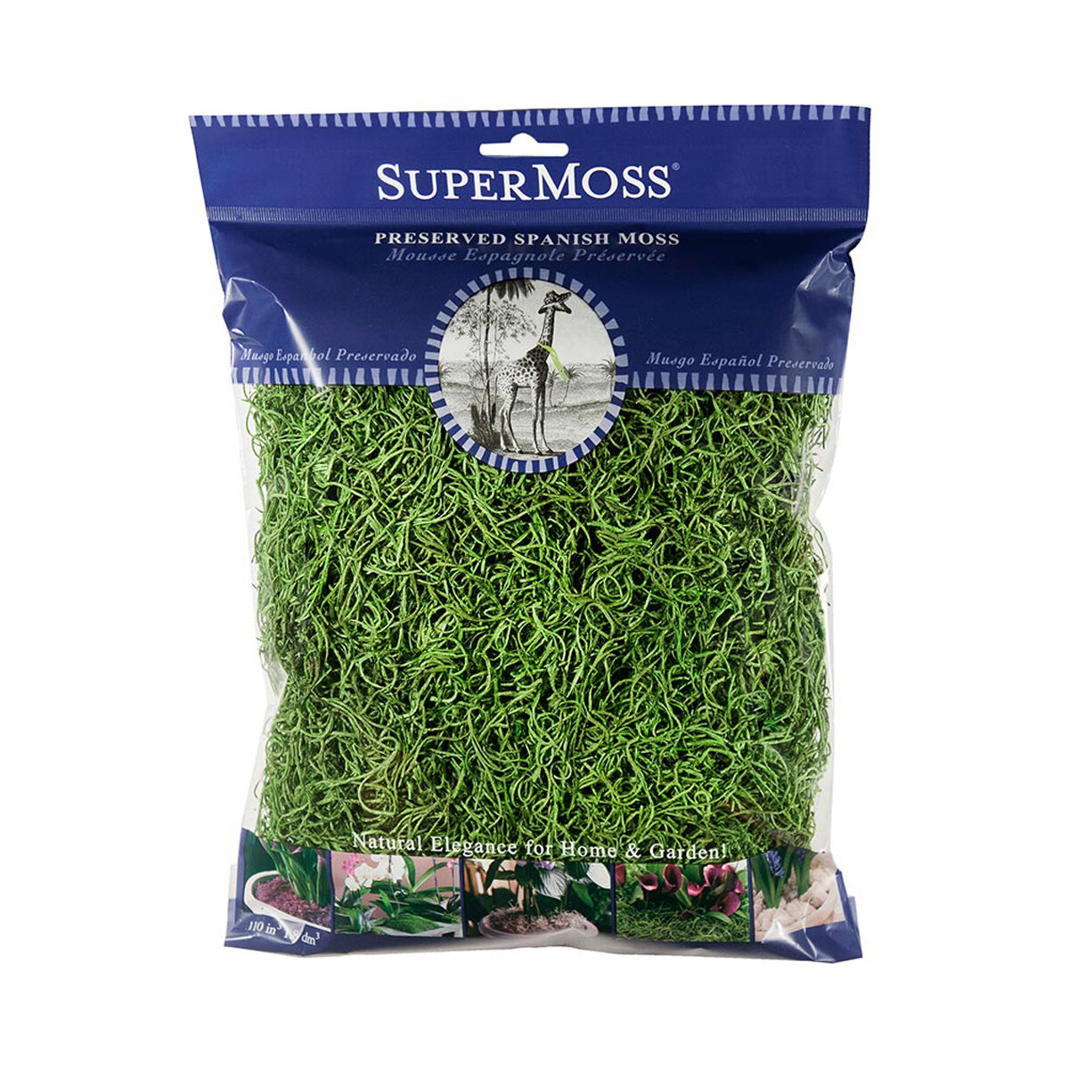 Spanish Moss Preserved Grass 4oz Bag